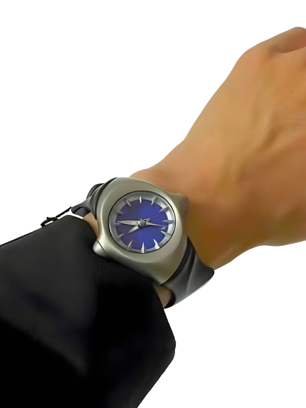 Vintage Oakley Crush Watch — Black Strap With Yellow Dial | Retro Casual Wristwatch