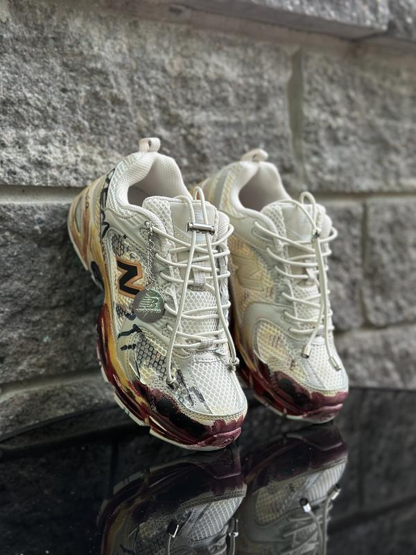 New Balance “DEMONSTRATE” 530 white/cream/burgundy edition