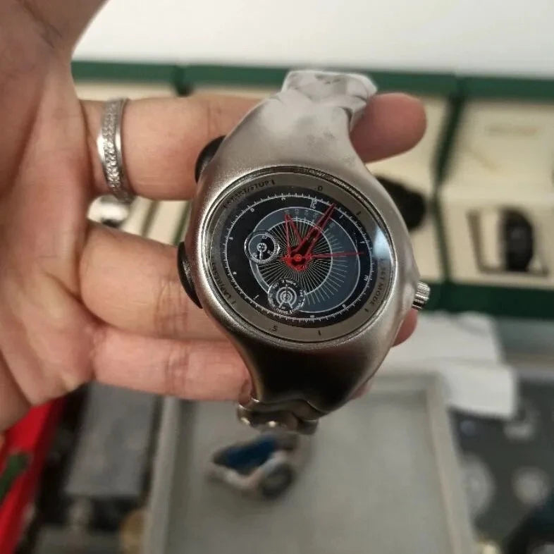 Alien Twist Original Ch Non-Mechanical Watch Y2K Fashion Trendyy Retro Watch Classy Ins Niche Sports