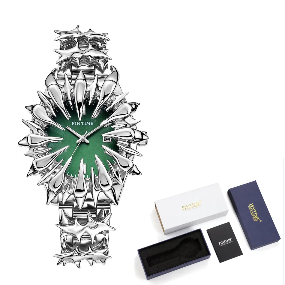 Original Heterosexual Claw y2k watch Quartz watchs European and American Irregular Dial Men gift Hip-hop luxury Men wristwatch