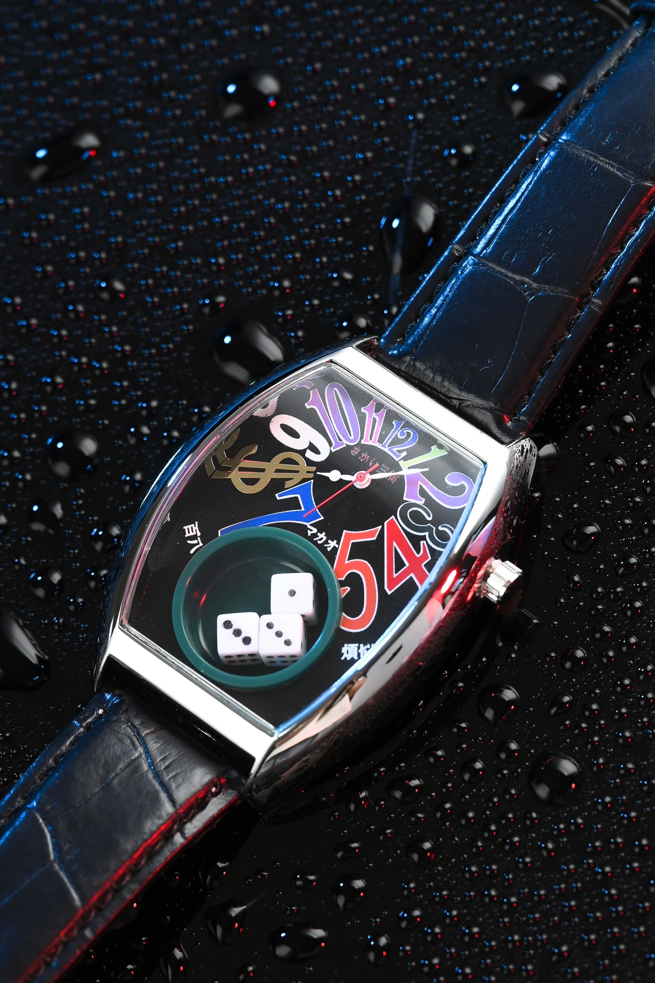 Kiosk Miura Japanese Dice Watch Vintage Watch Ins niche watch parody Dice Watch