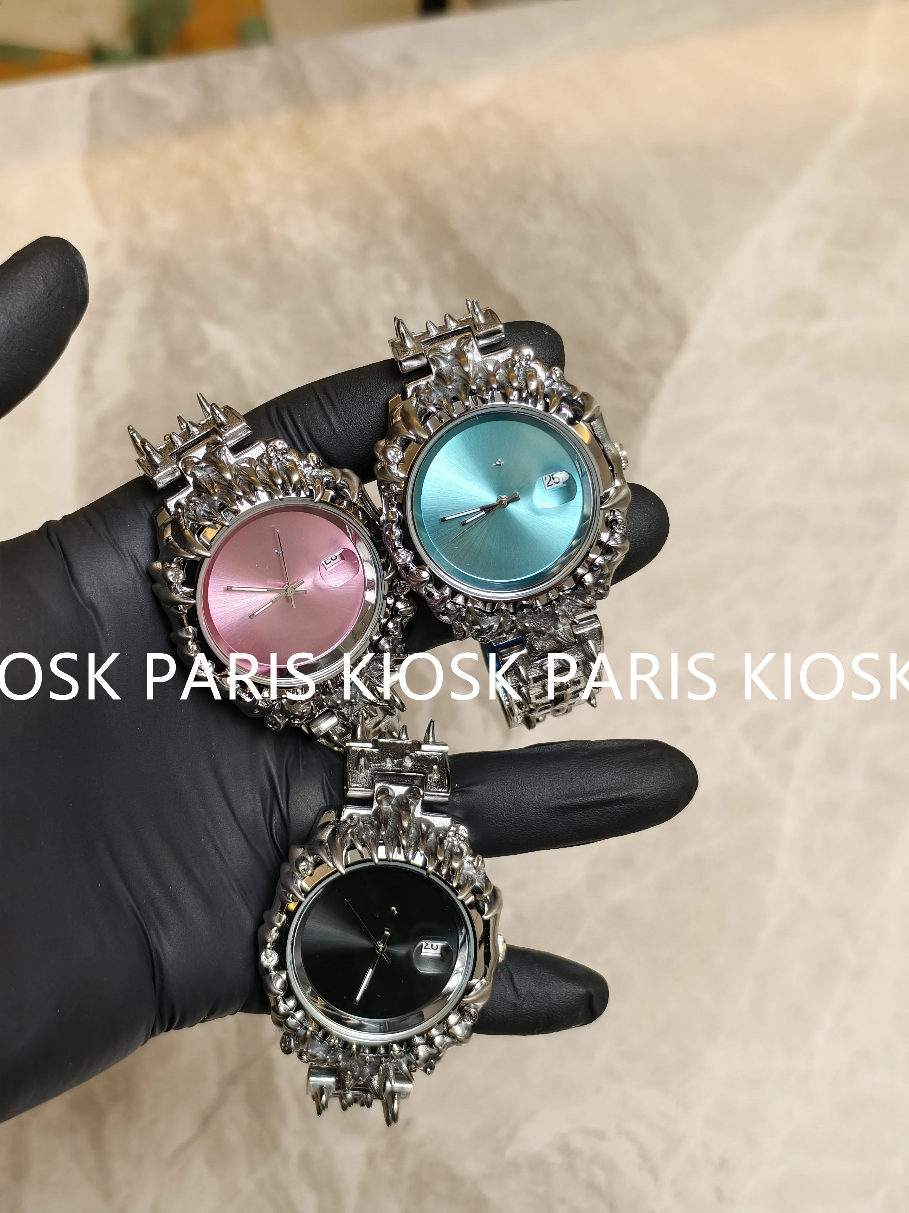 Genuine Kiosk Special-Shaped Watch Claw Wortter Retro Y2K European and American High-End Ins Same Style