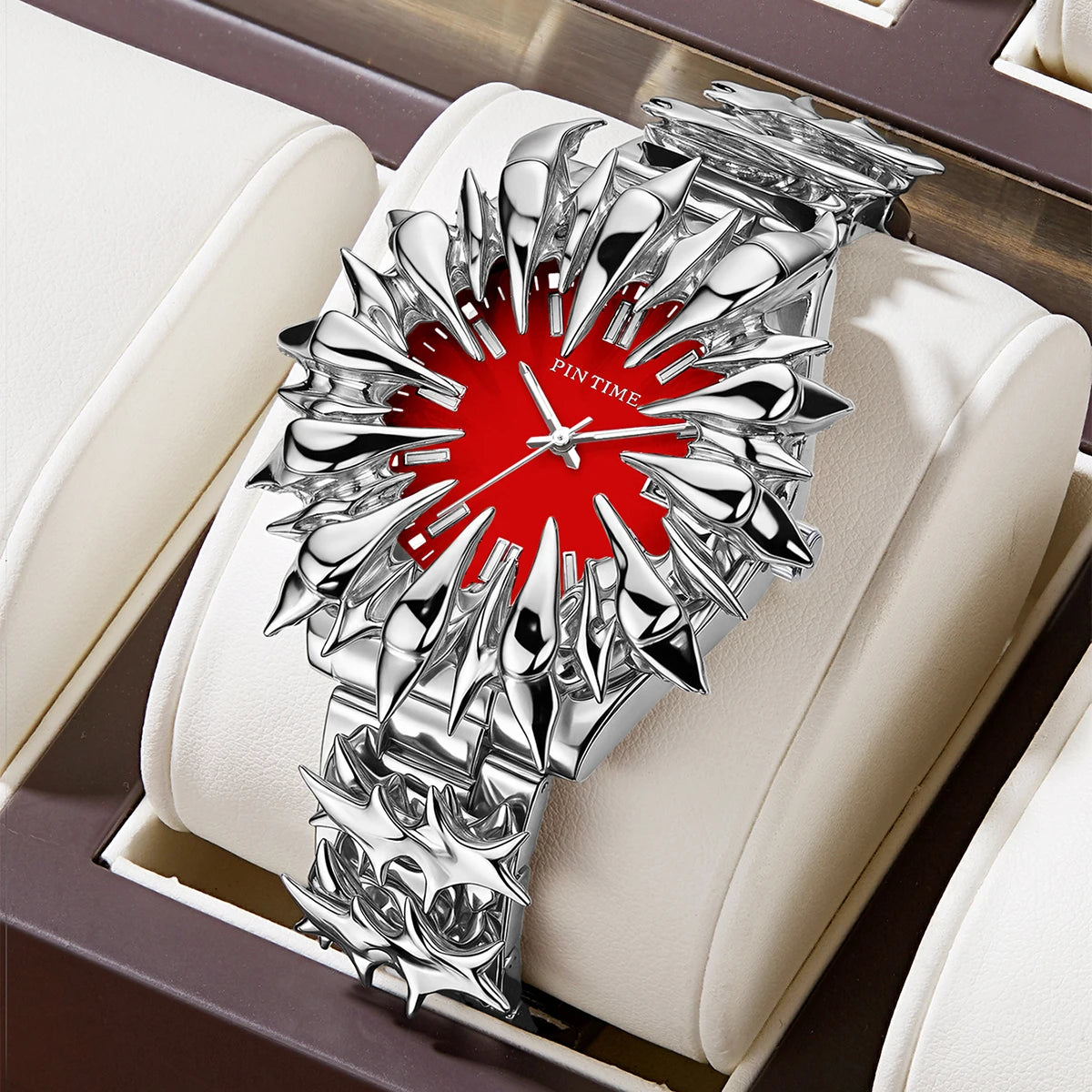 Original Heterosexual Claw y2k watch Quartz watchs European and American Irregular Dial Men gift Hip-hop luxury Men wristwatch