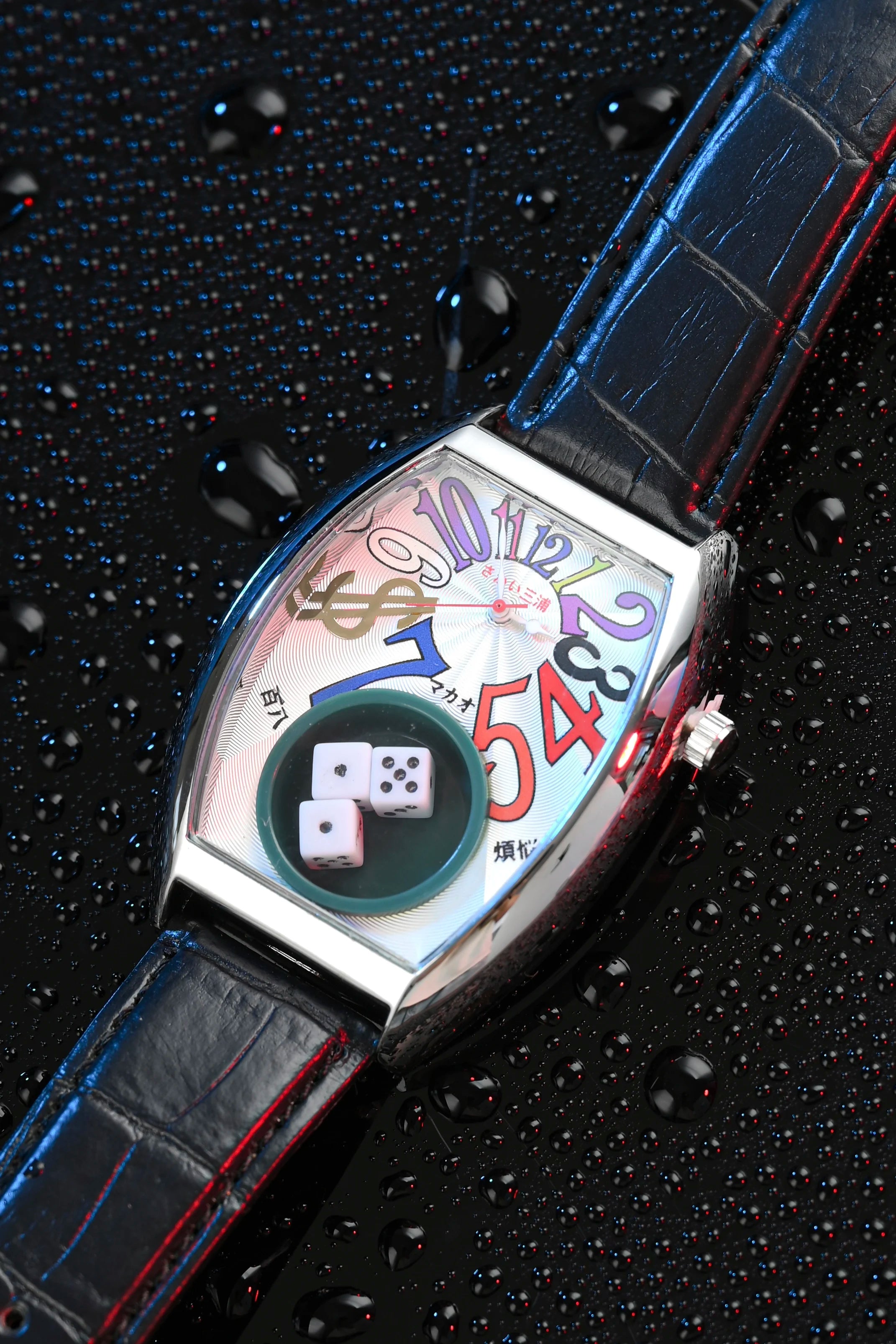 Kiosk Miura Japanese Dice Watch Vintage Watch Ins niche watch parody Dice Watch