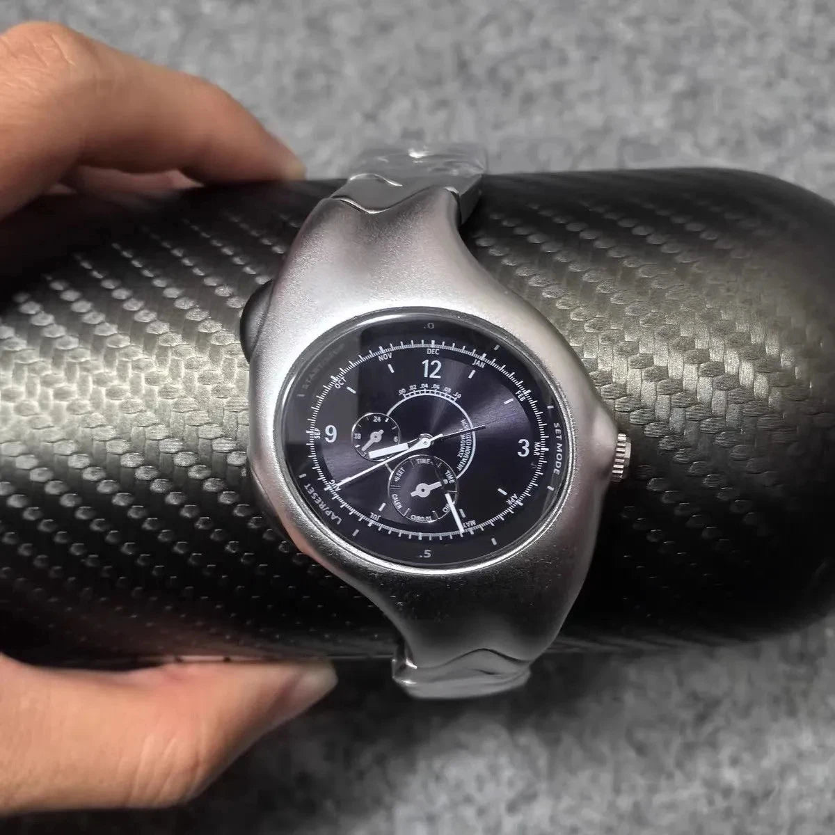 Alien Twist Original Ch Non-Mechanical Watch Y2K Fashion Trendyy Retro Watch Classy Ins Niche Sports